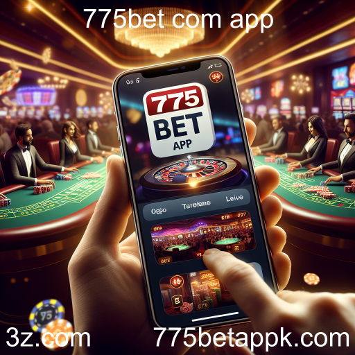 A Emoção dos Cassinos ao Vivo no App da 775bet